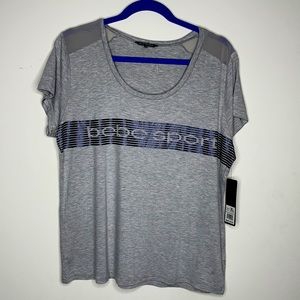 Bebe sport Gray tee shirt‎